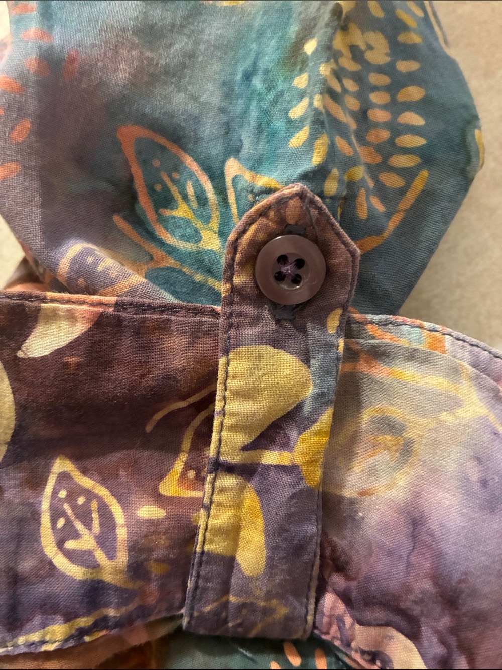 Christopher & Banks Cotton Button Down XL - Picture 7 of 10